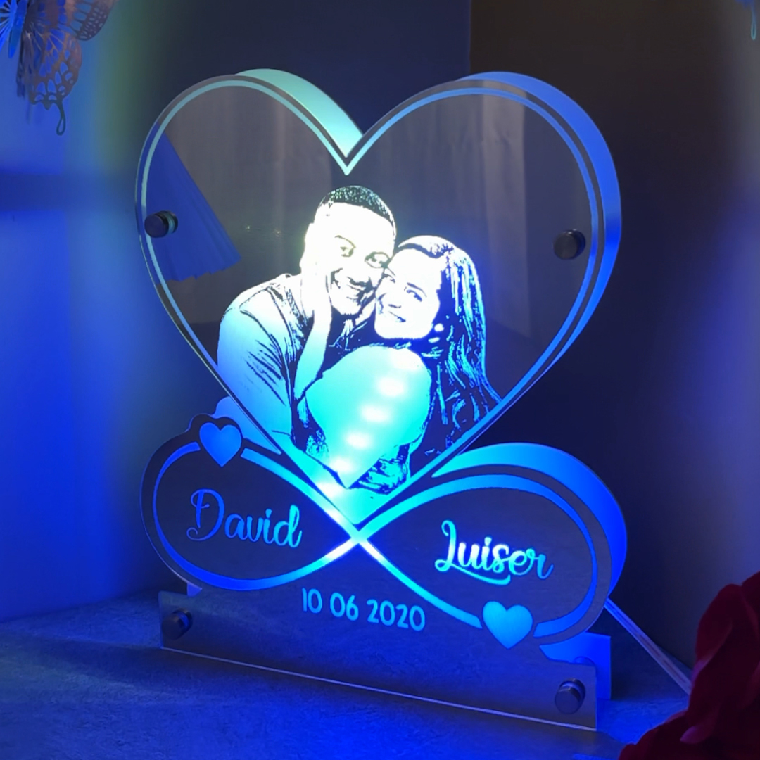 Custom Infinity Love Mirror Light