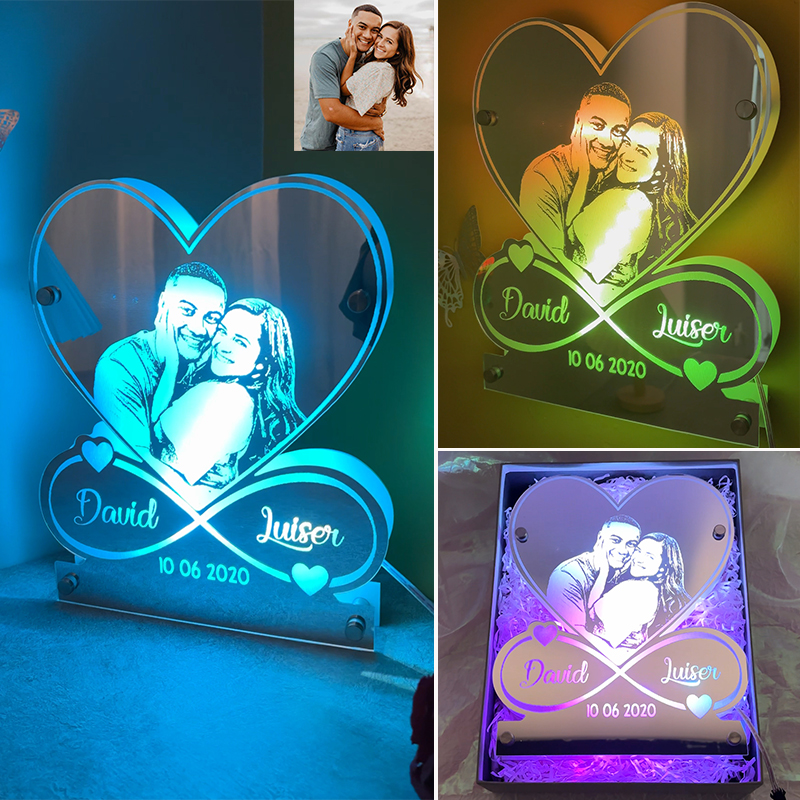 Custom Infinity Love Mirror Light